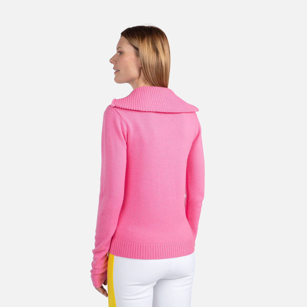 Damenpullover mit halblangem Reißverschluss JCC