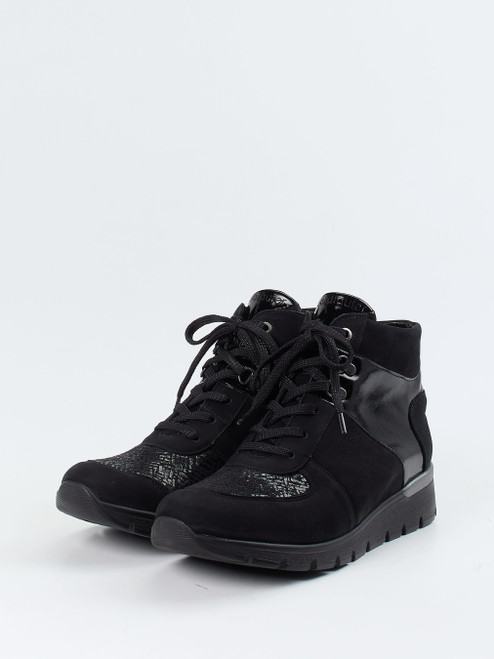 Schnürstiefelette-27510090296 Waldläufer