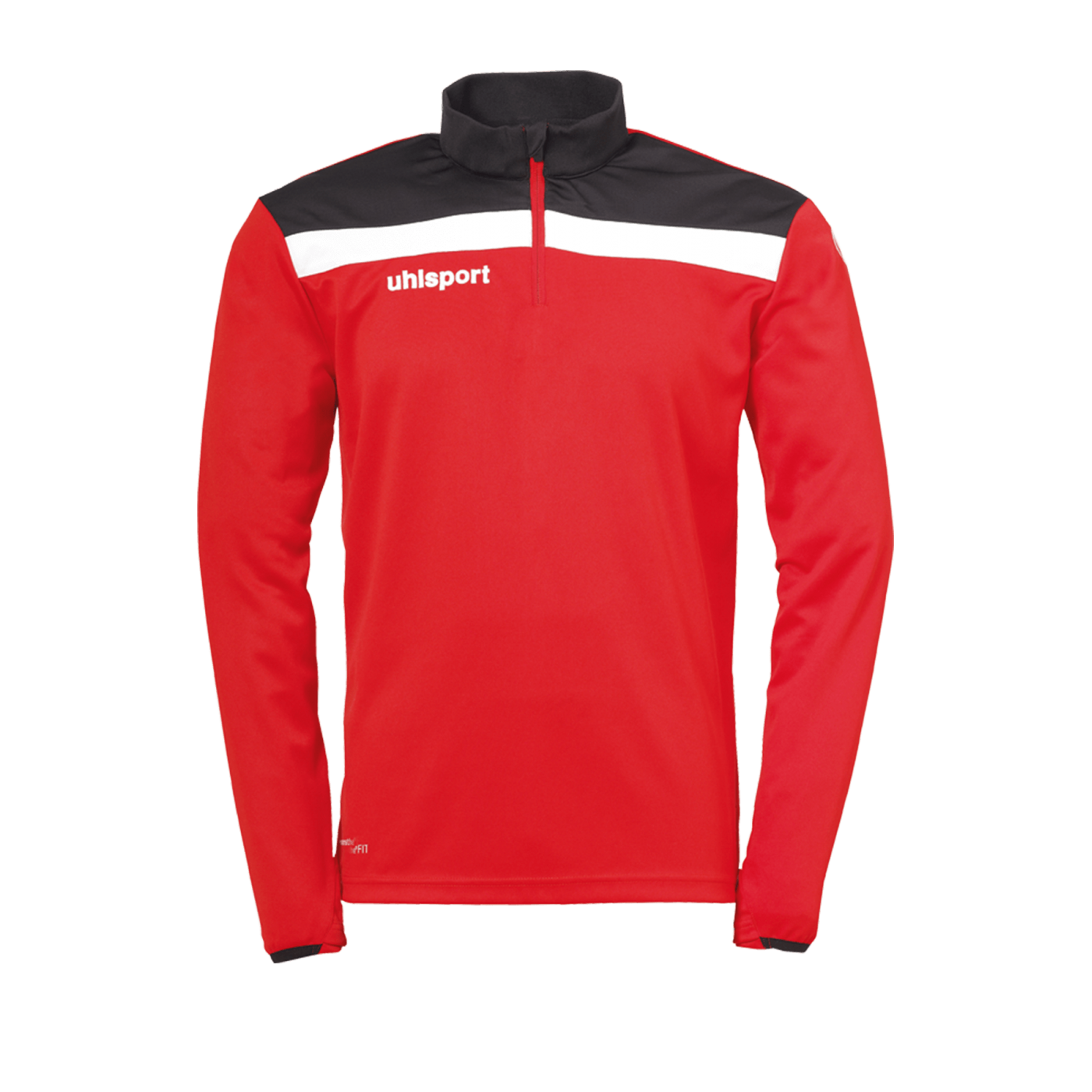 Uhlsport Offense 23 Ziptop Rot Schwarz F04