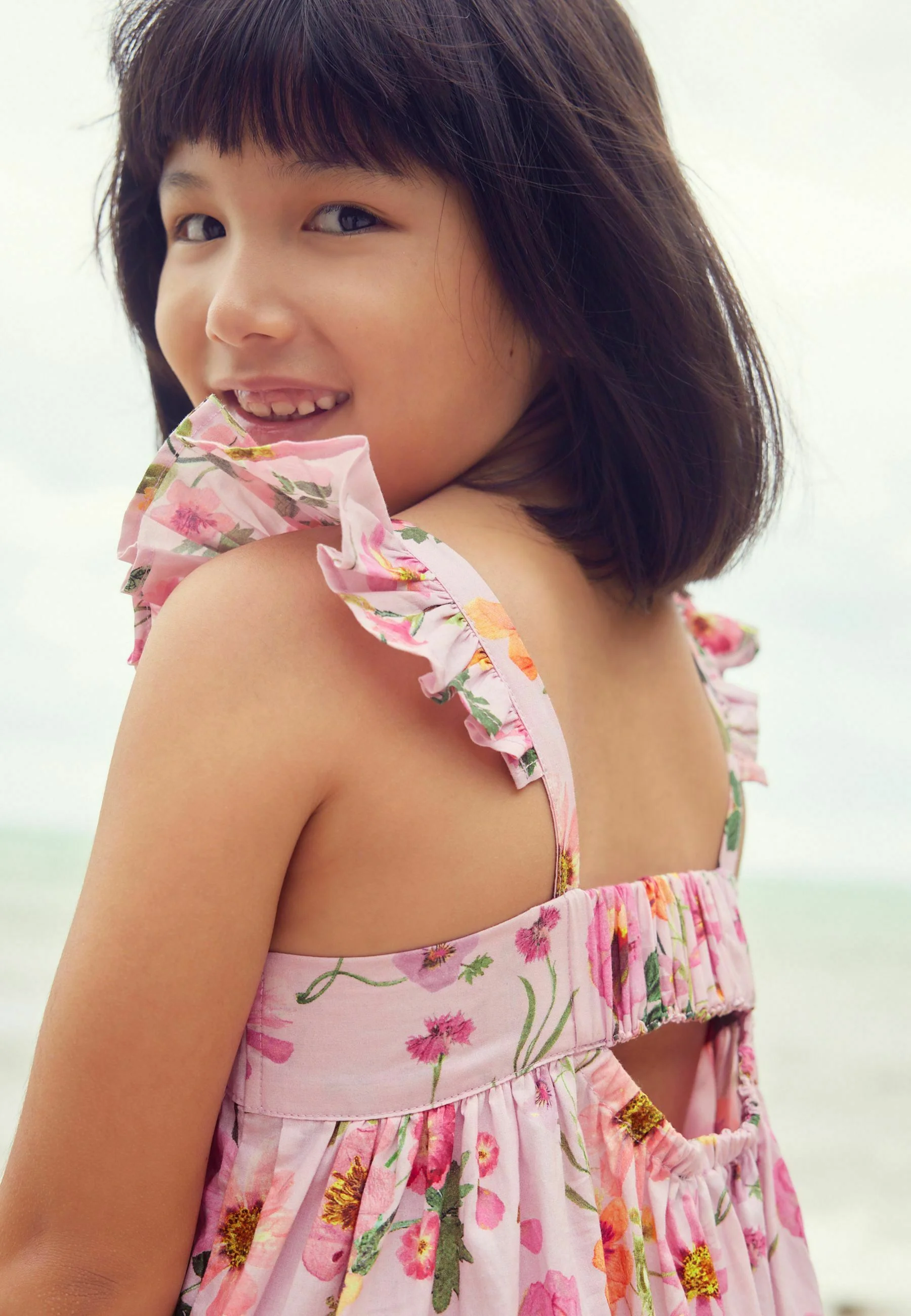 Siguiente ESTAMPADO ESCALONES - AJUSTE REGULAR - Vestido de verano