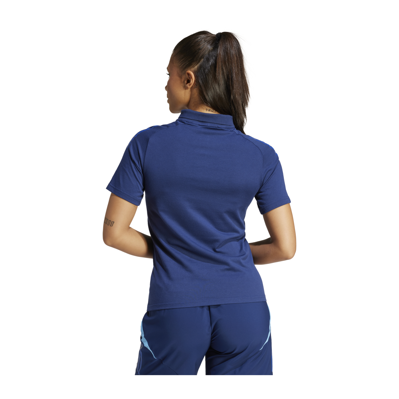 adidas Tiro 24 Competition Poloshirt Damen Blau