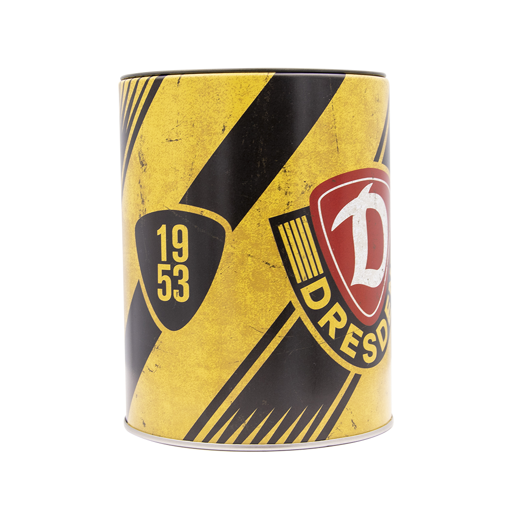 Spardose LOGO schwarz-gelb