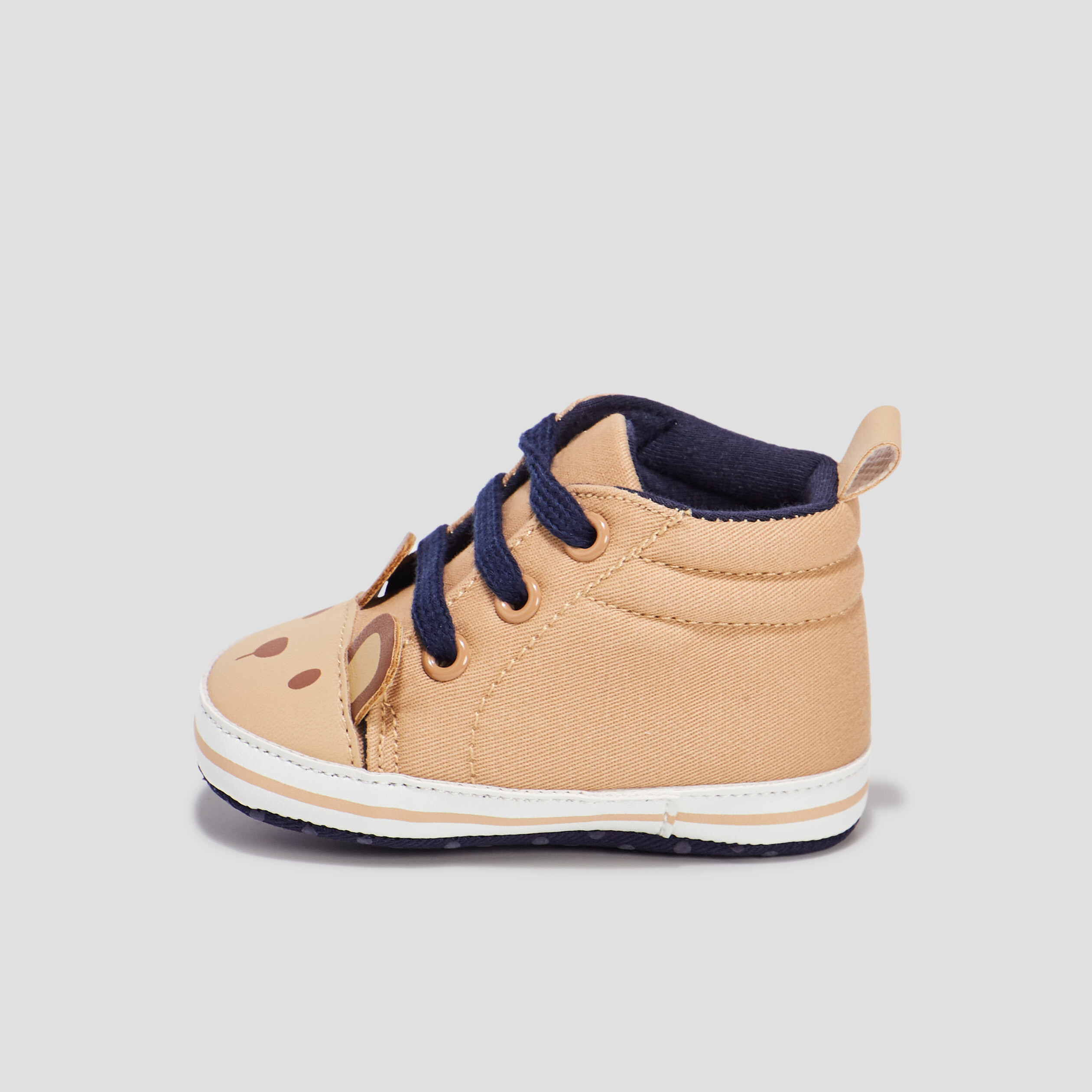 Bottillons à lacets camel bébé garçon | La Halle