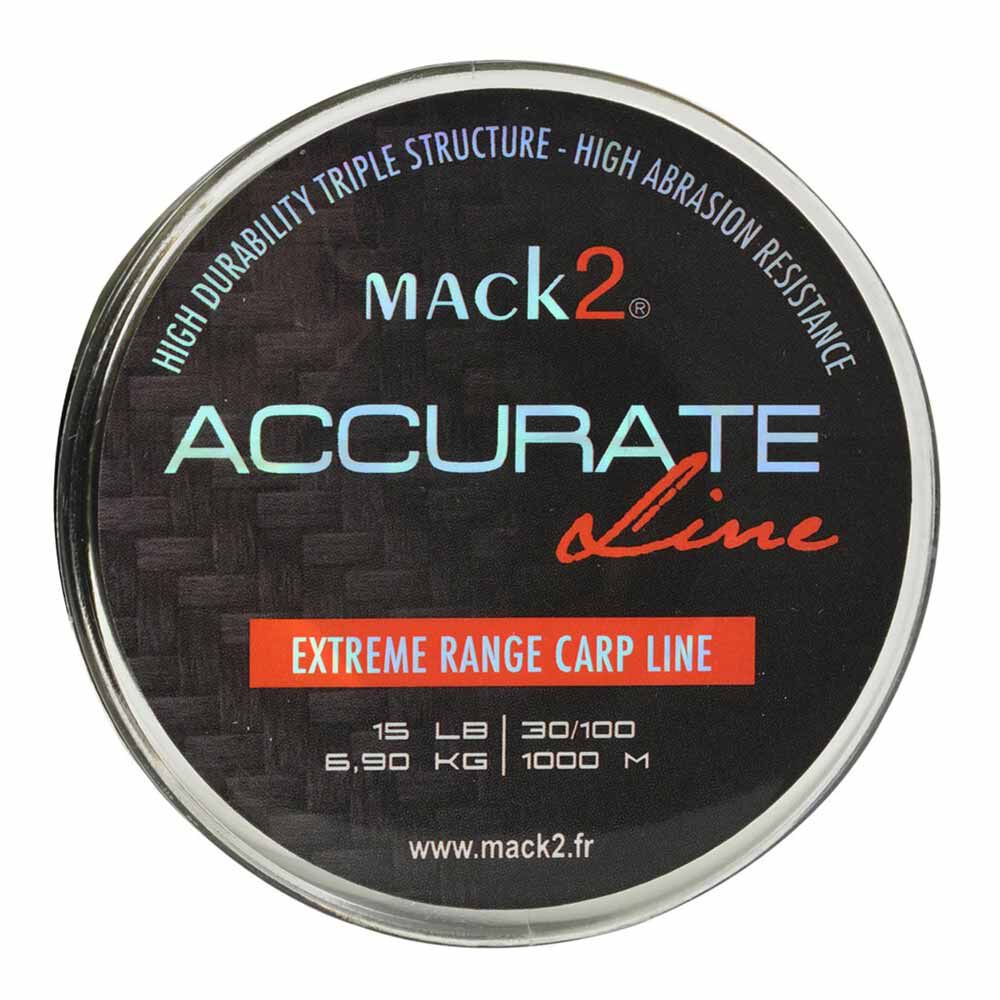 Nylon karperlijn Mack2 Accurate 1000 m