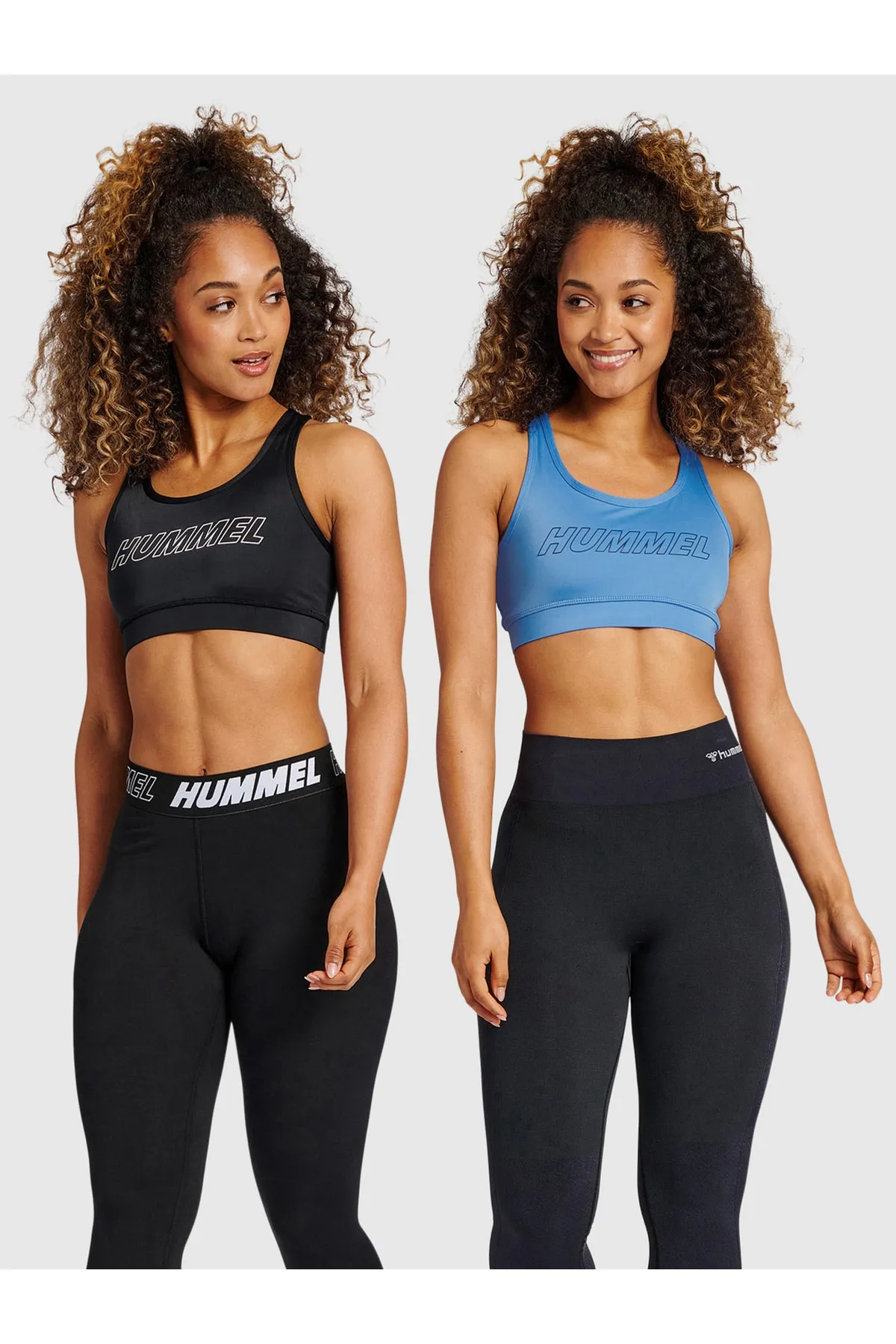 hummel  Sport-BH - Schwarz - Lizenzartikel