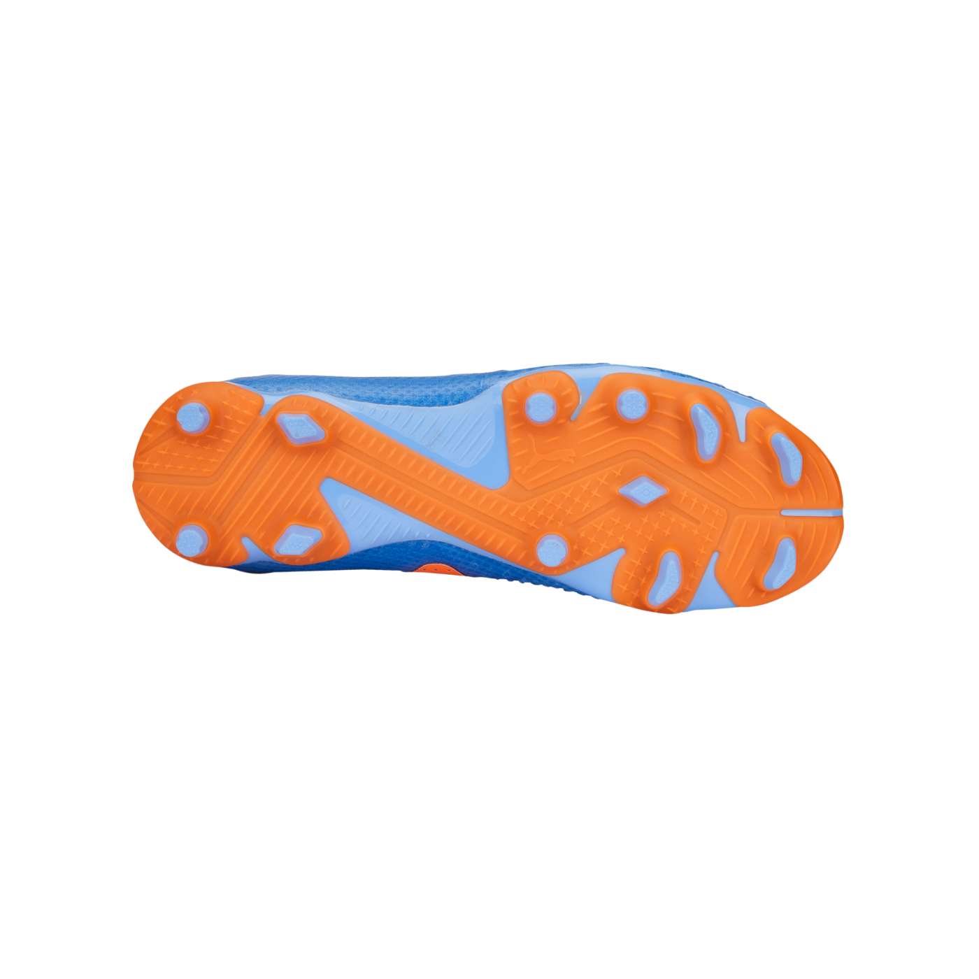 PUMA FUTURE Pro FG/AG Supercharge Kids Blau Orange F01