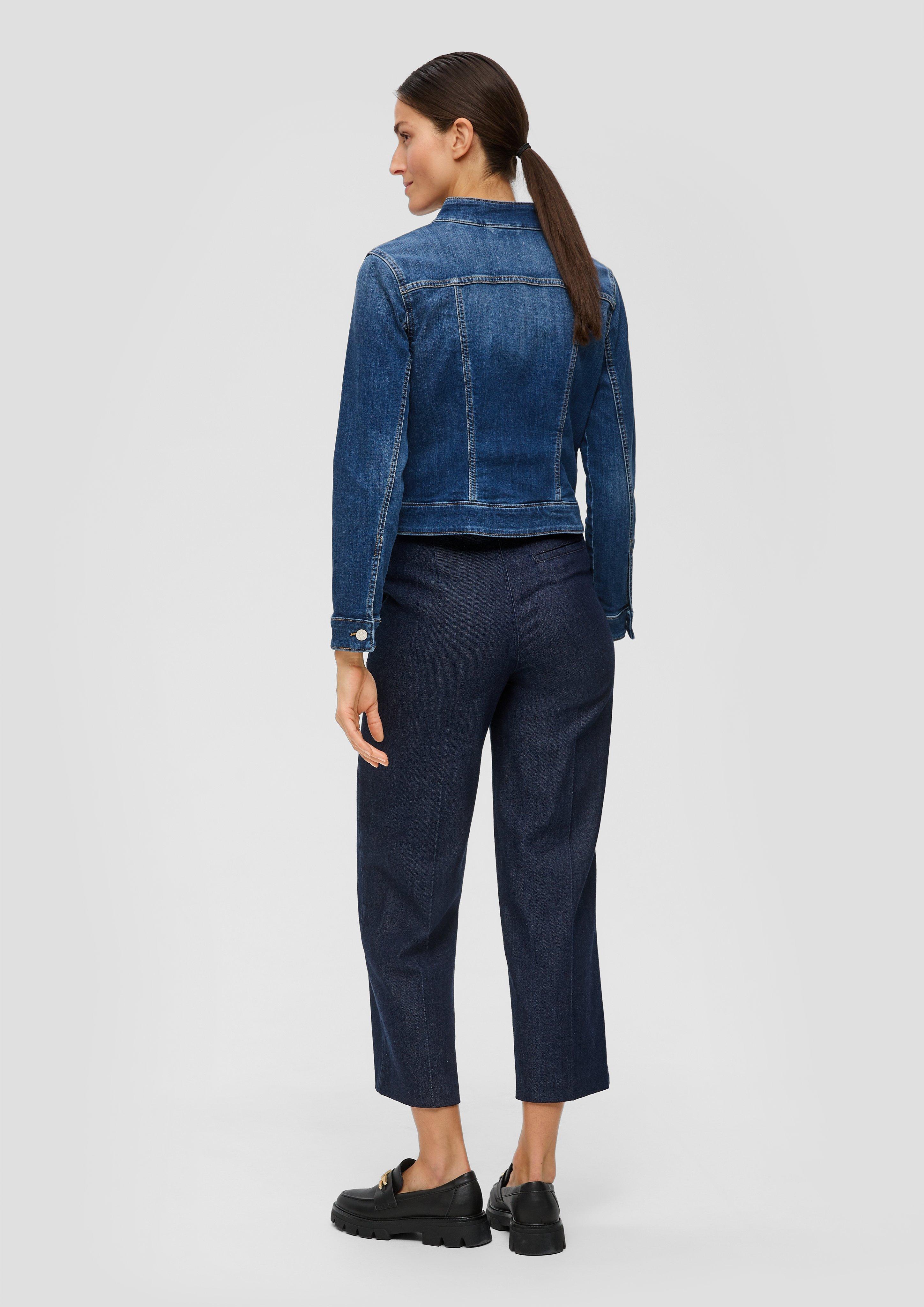 Jeansjacke mit Stehkragen  2140541-57Z5