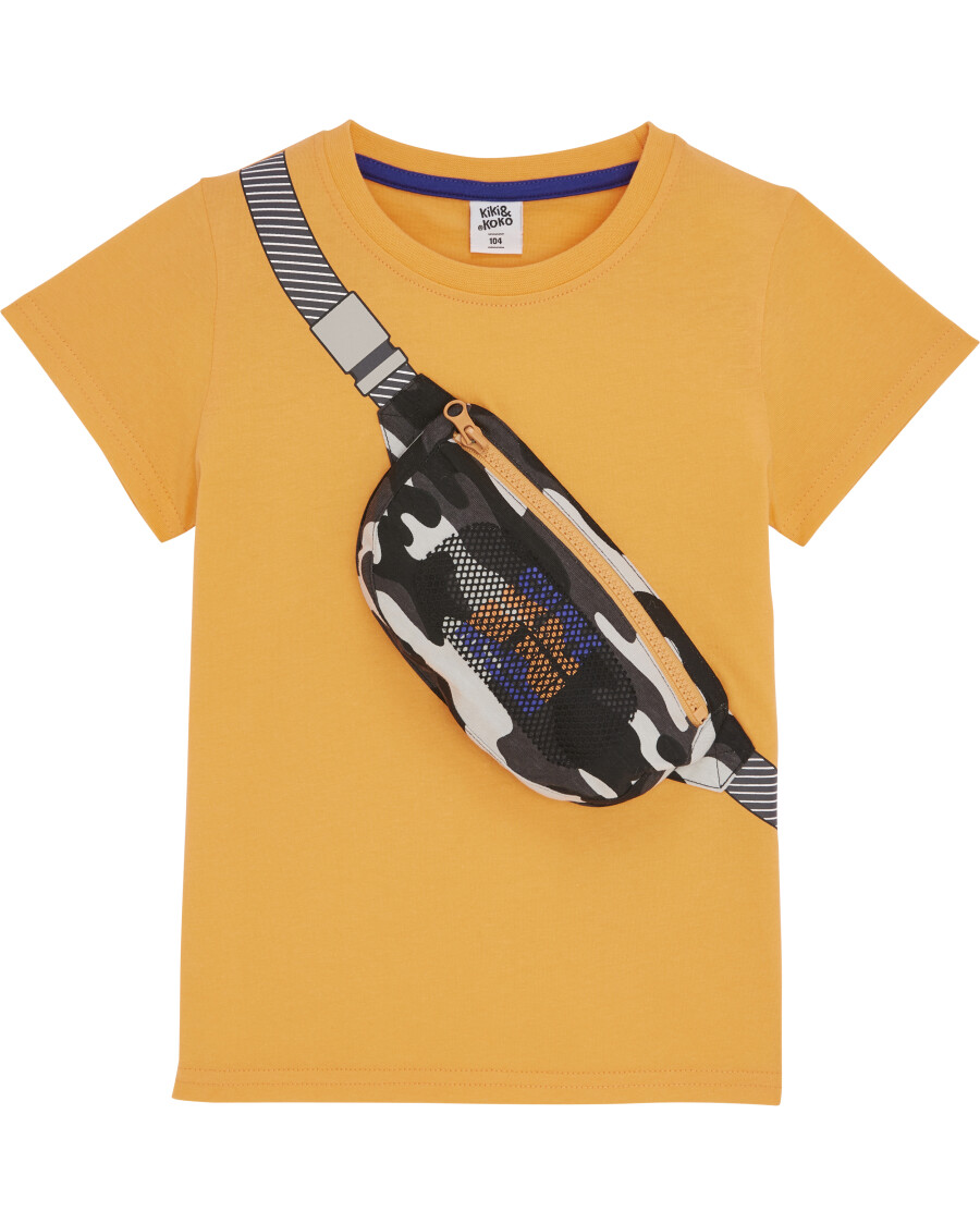 T-Shirt mit Tasche