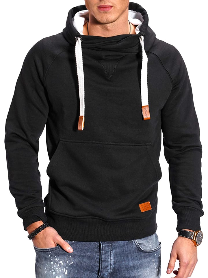 behype Hoodie JULES in schwarz günstig kaufen