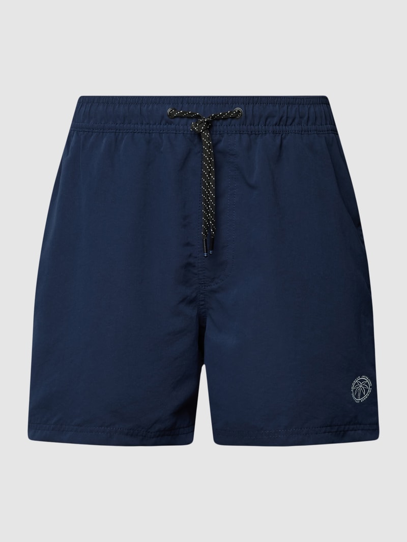 Badehose mit elastischem Bund Modell 'STFIJI' in dunkelblau