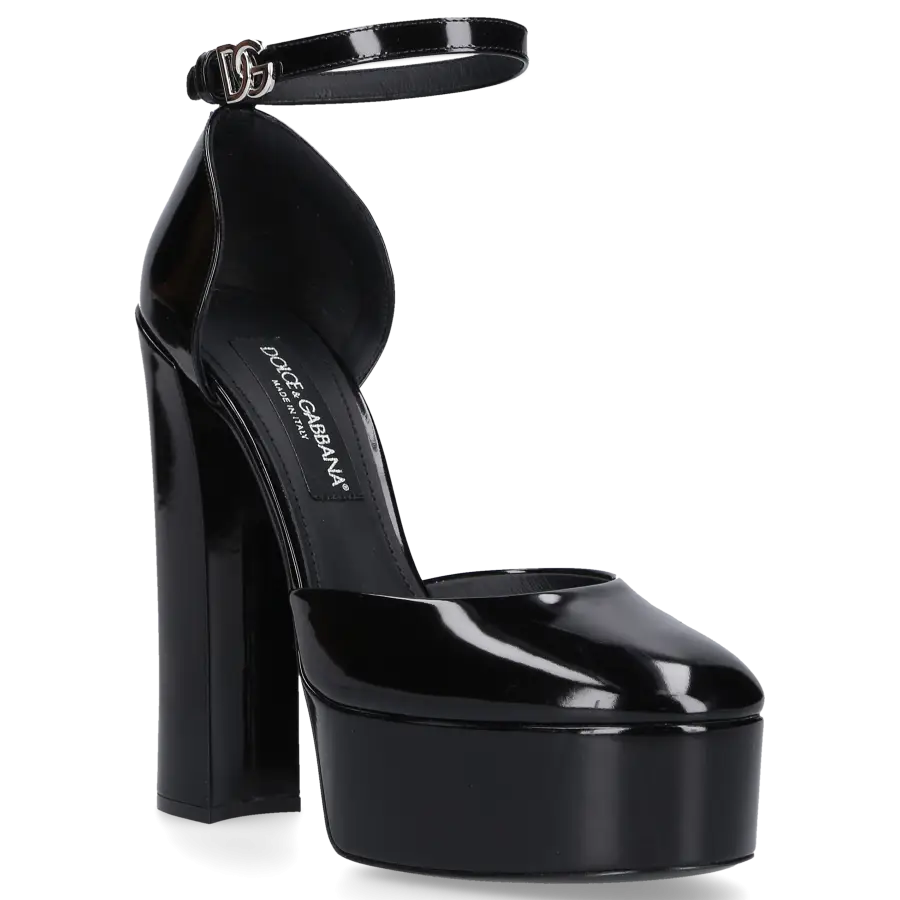 Dolce & Gabbana - Pumps CAPRI 140 Lackleder - schwarz