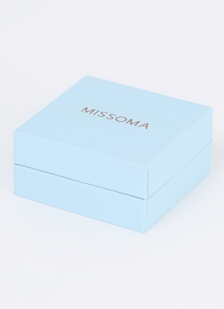 Missoma Molton Ovate gullbelagte øredobber