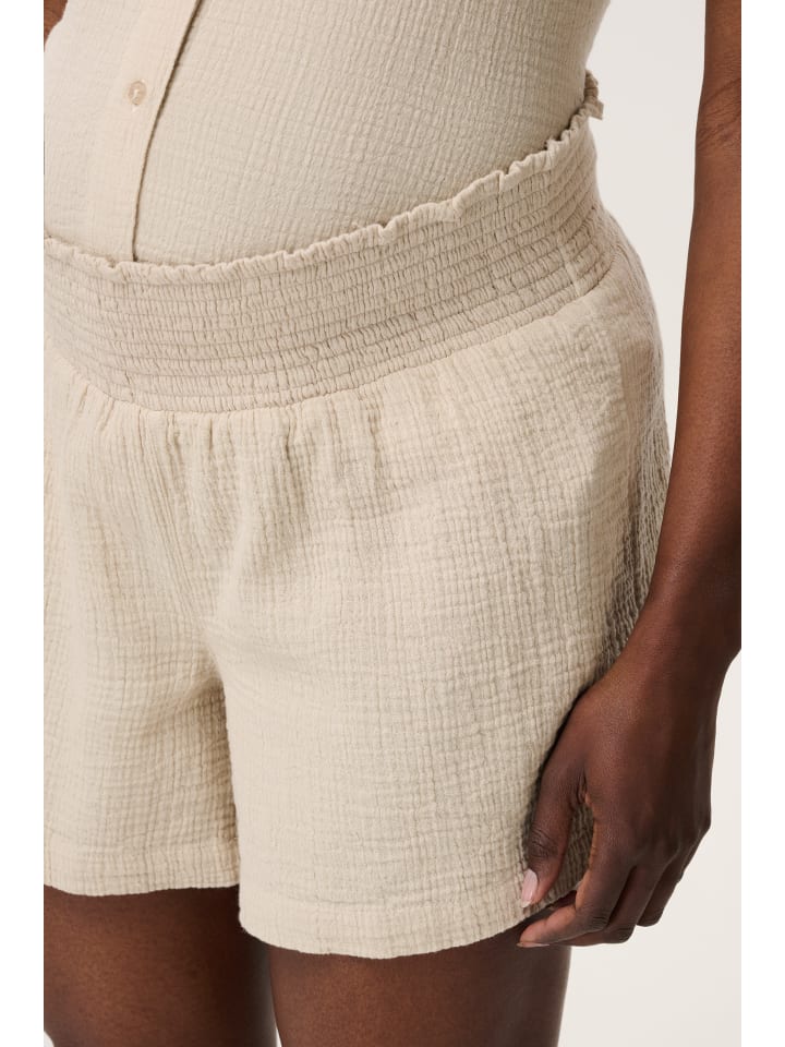 Noppies Umstandsshorts Florencia in Light Sand günstig kaufen