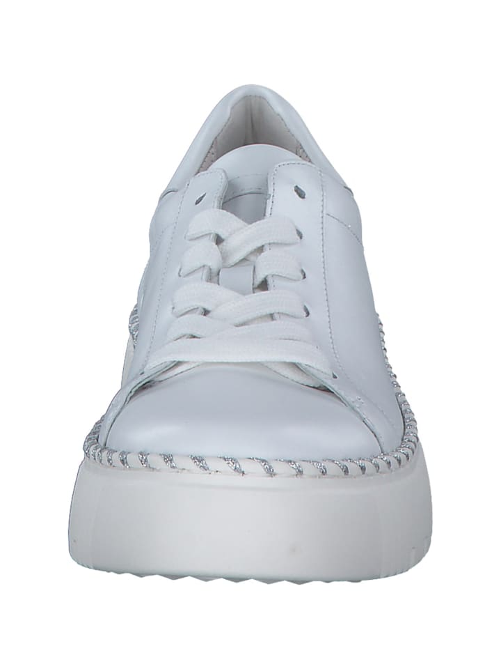 Gabor Fashion Schnürschuhe in weiss (silber) günstig kaufen