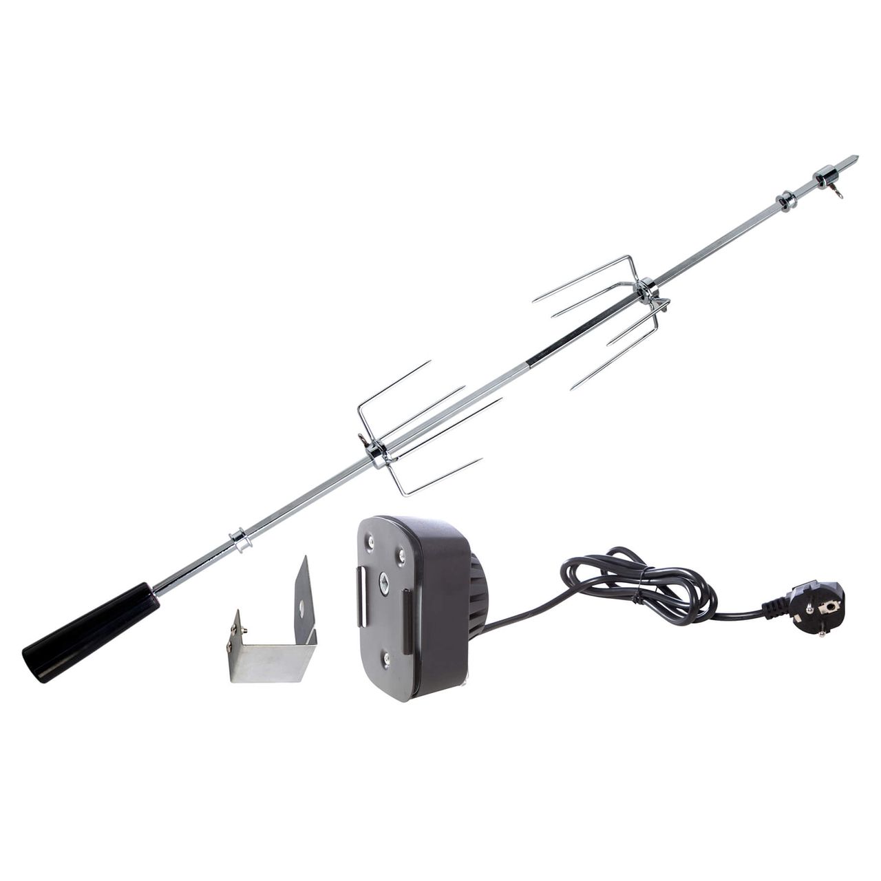 Allgrill Grillspieß mit Motor 230V - 74 cm für ALLGRILL CHEF M und Allrounder M