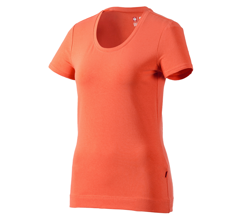 e.s. T-Shirt cotton stretch, Damen
