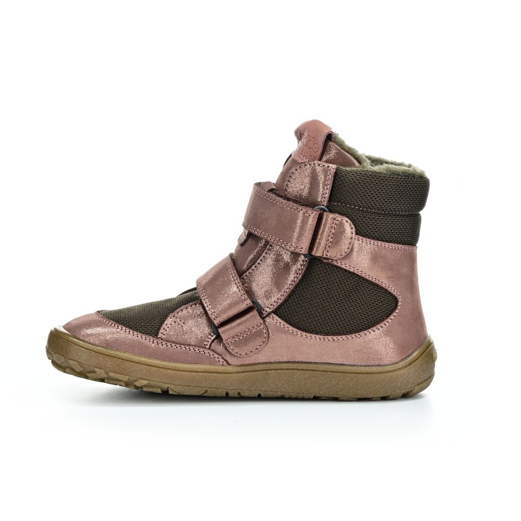 Froddo G3160233-9 Pink/Gold Winterbarfußschuhe