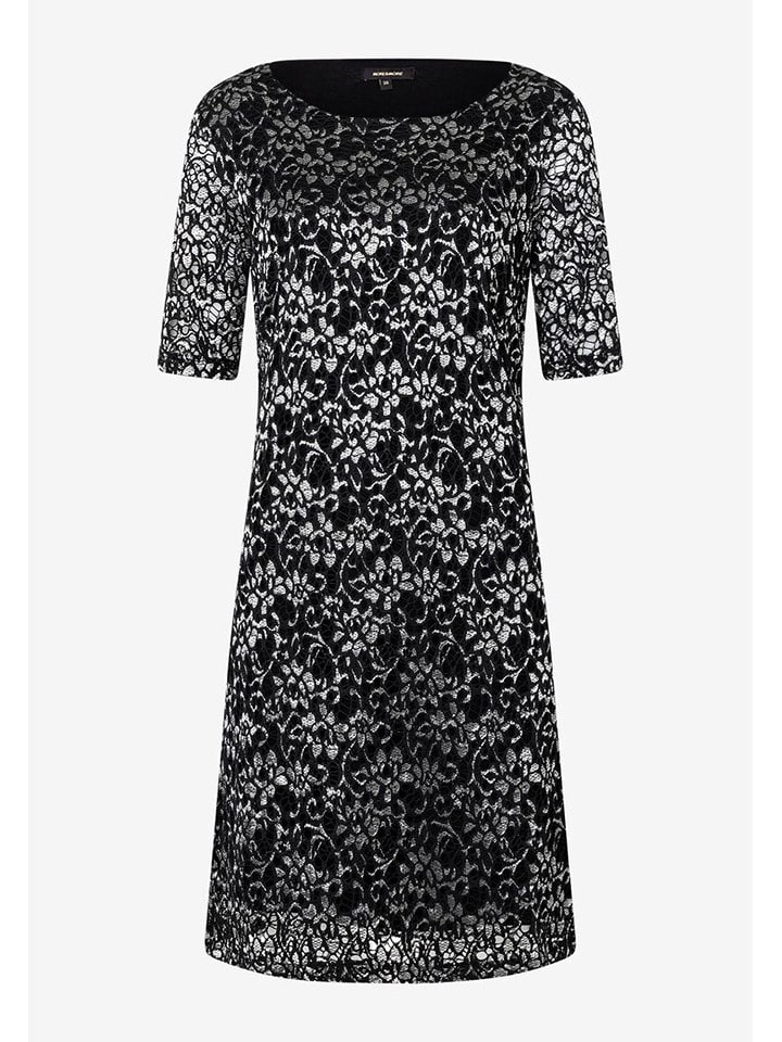 More & More Kleid in Schwarz/ Grau günstig kaufen