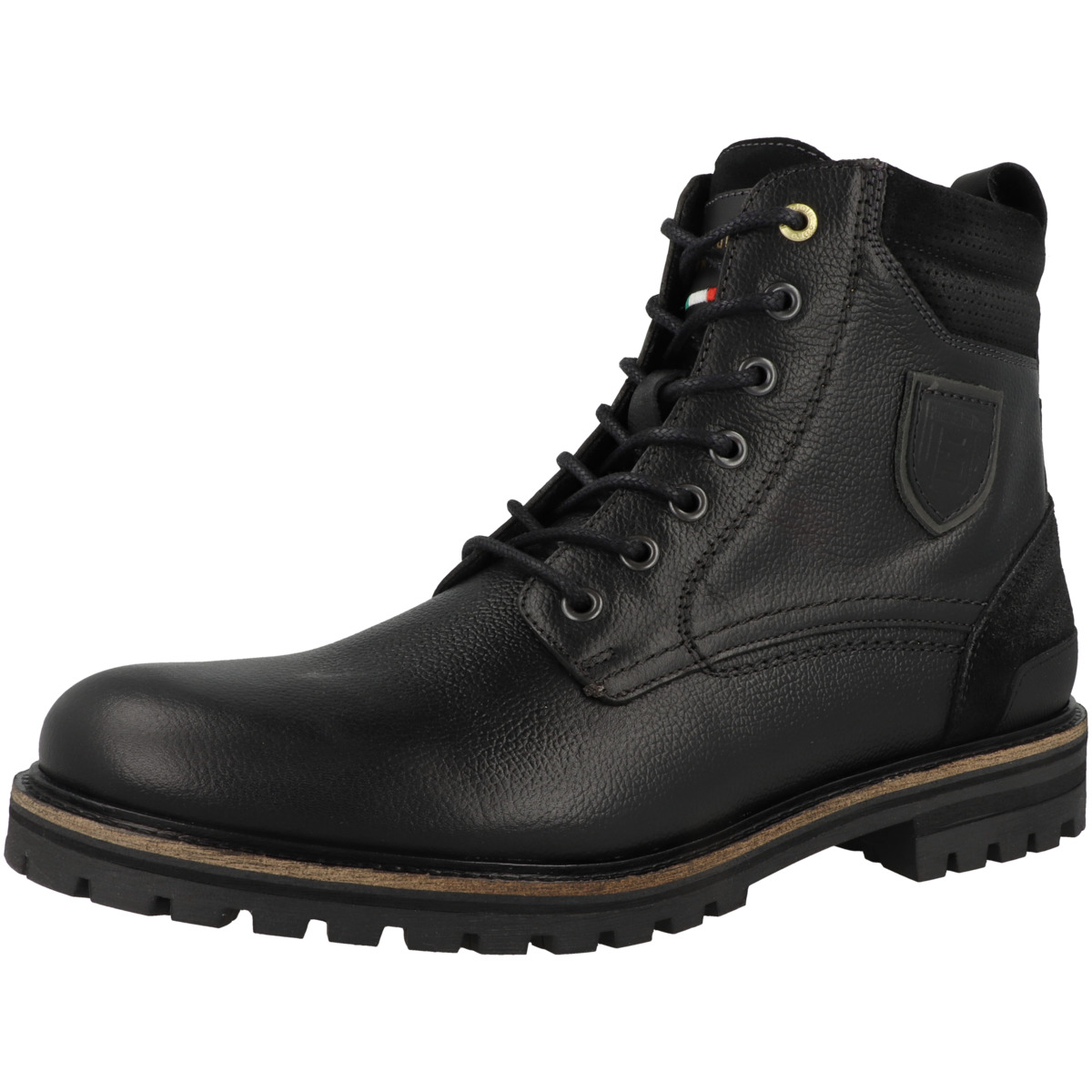 Pantofola d'Oro Ponzano Uomo High Sneaker high schwarz