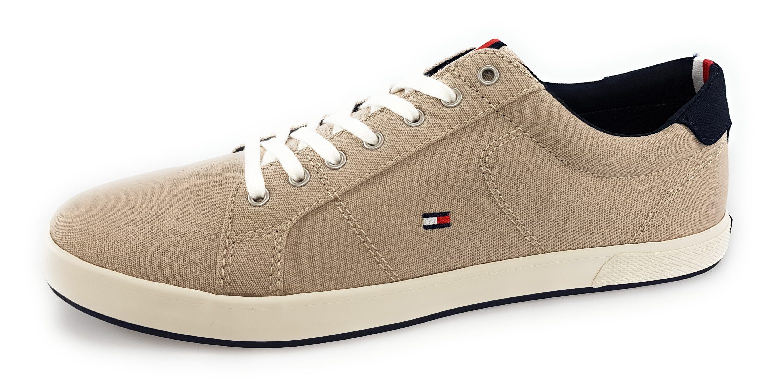 Tommy Hilfiger long lace sneaker FM0FM01536 Beige AEP stone