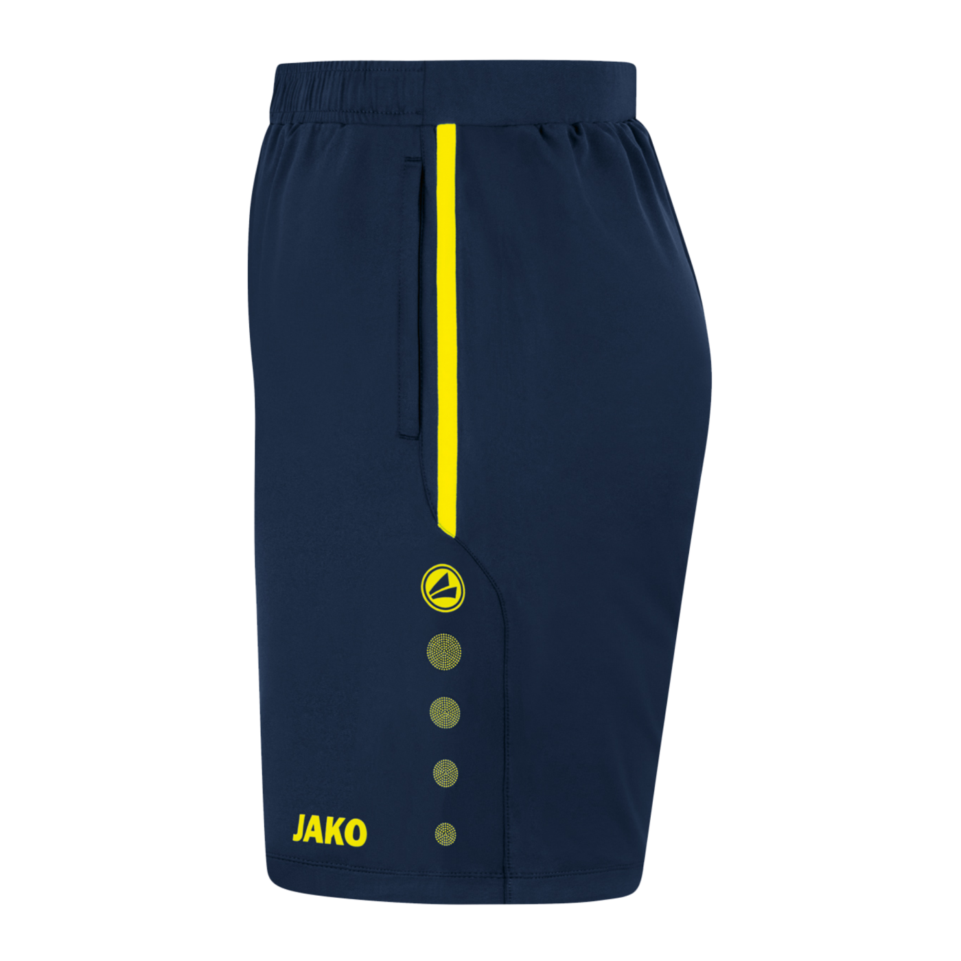 JAKO Allround Trainingsshort Kids Blau Gelb F904
