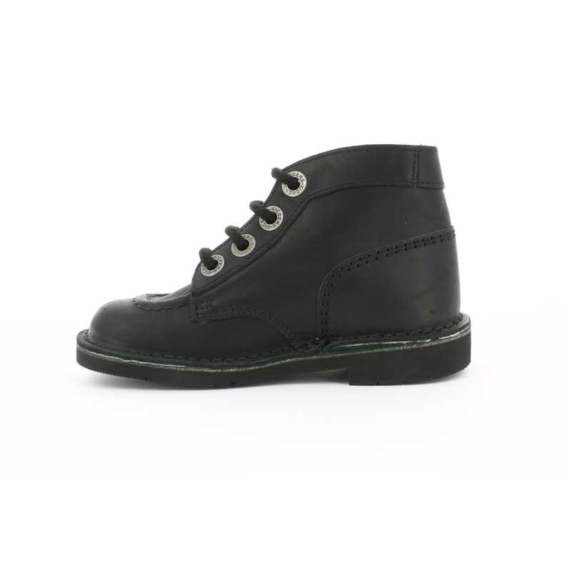 Bottillons cuir Kick Col