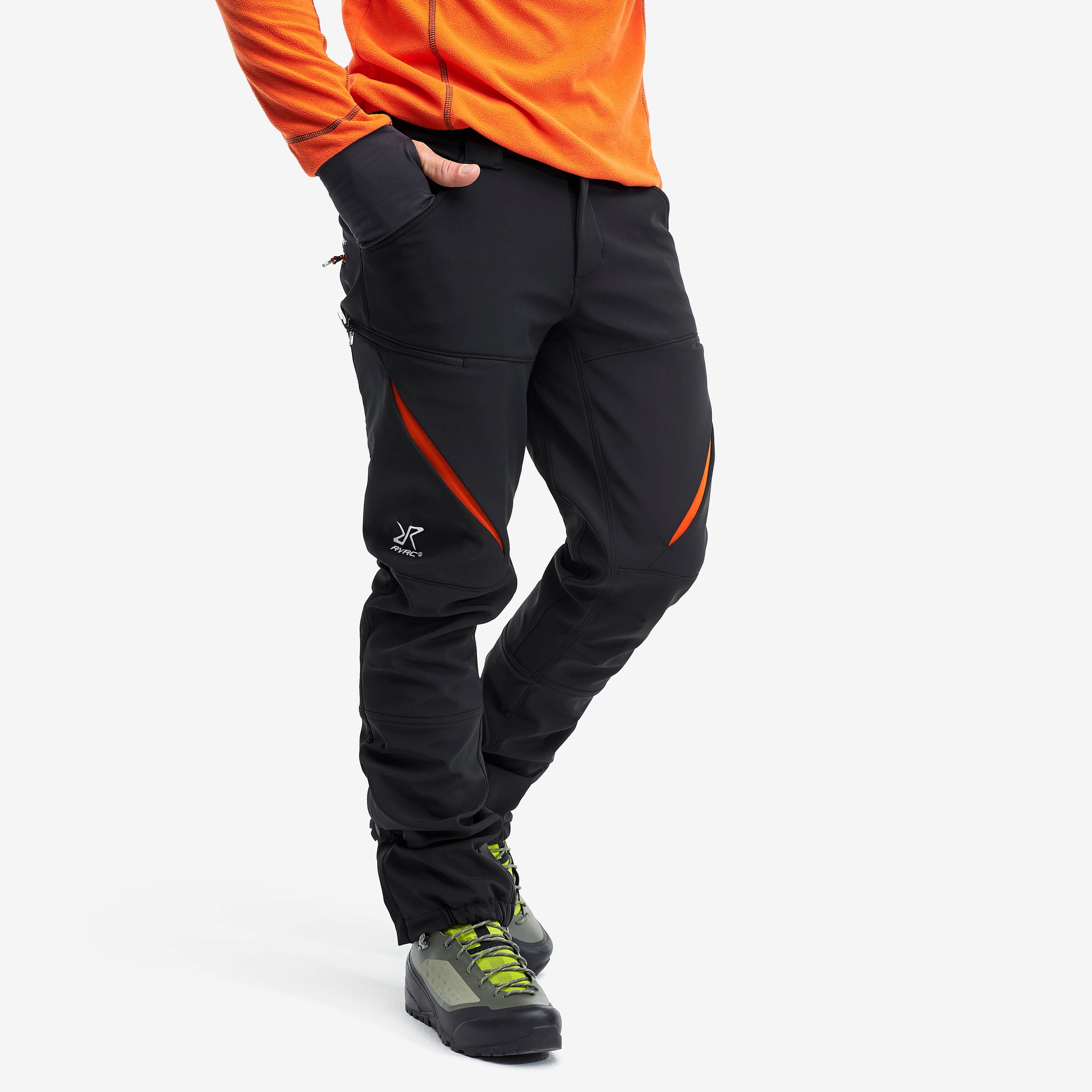 Hiball Pants Homme Black/Orange