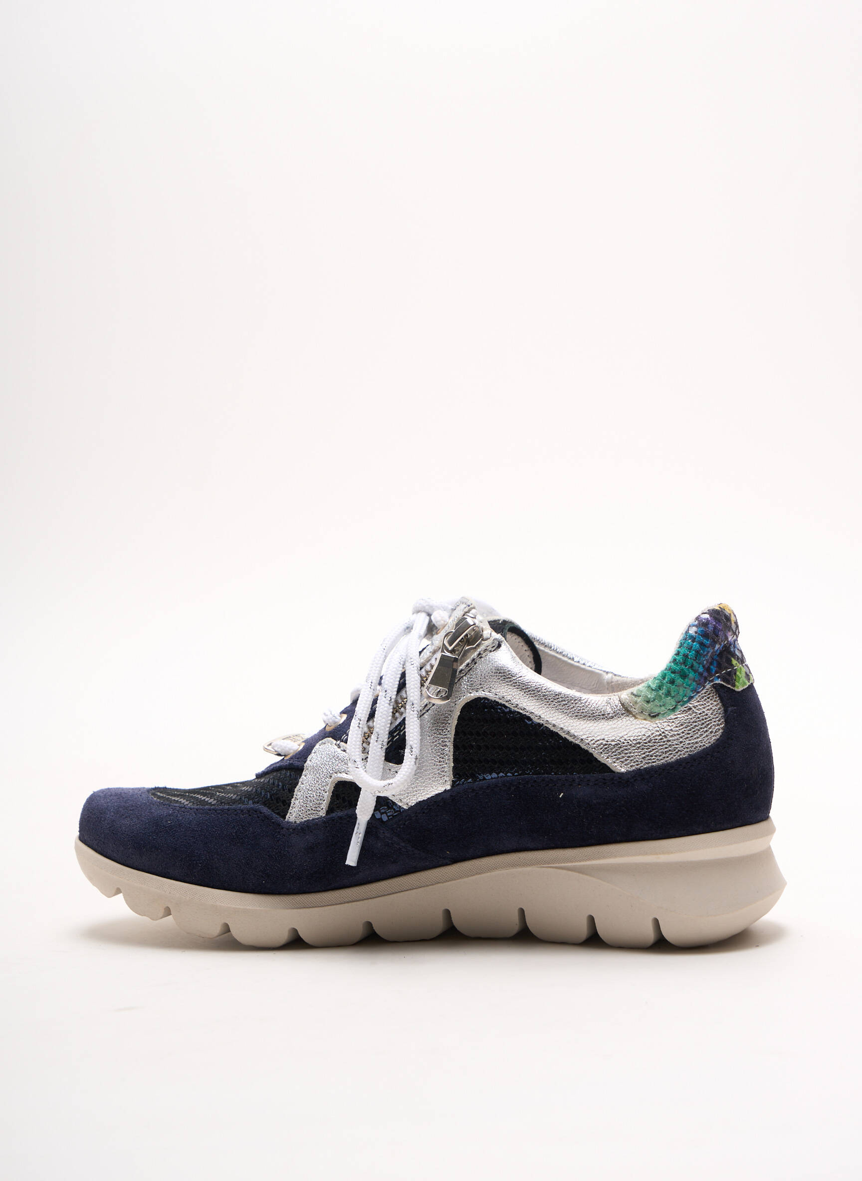 Geo Reino Baskets Femme couleur bleu