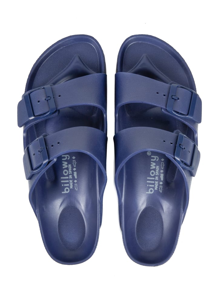 billowy Pantoletten  in blau günstig kaufen