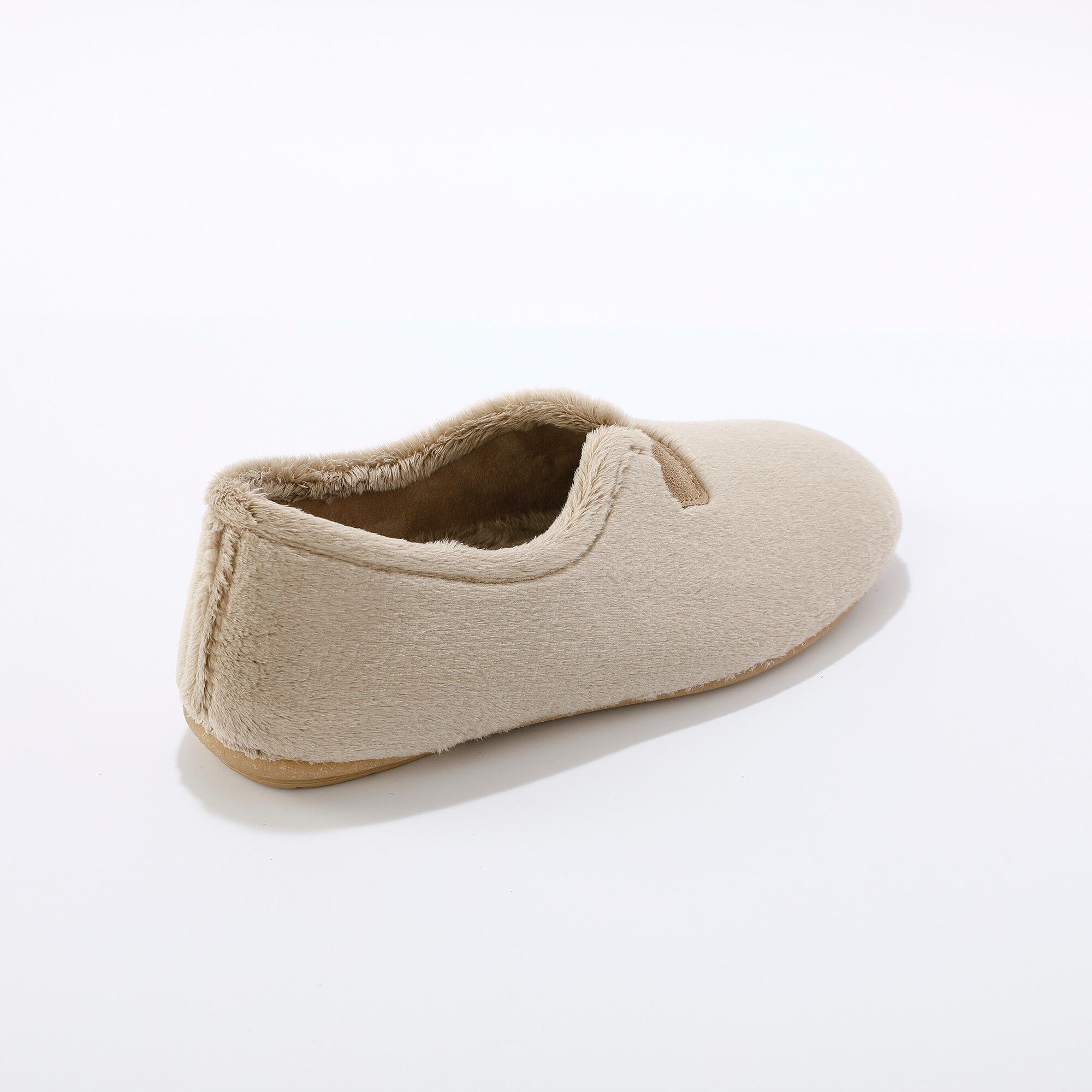 Chaussons moelleux en fausse fourrure