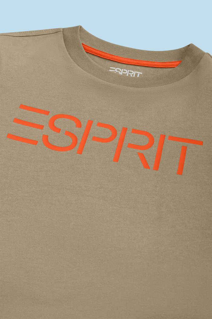 T-Shirt aus Bio-Baumwolle mit Logo