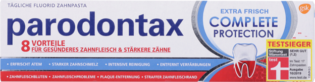 Parodontax Zahncreme Complete Protection extra frisch