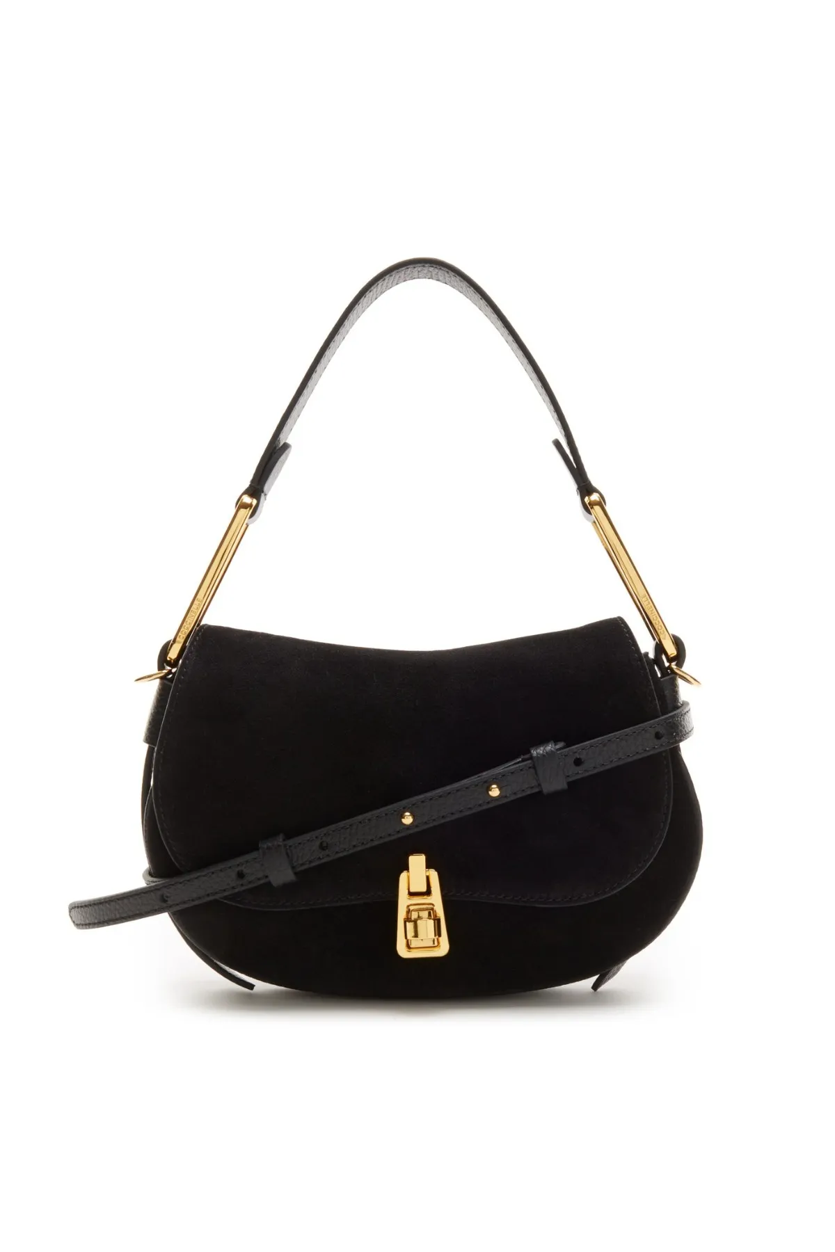 Coccinelle  Magie Suede Damen Handtasche Schwarz E1pqs580101001