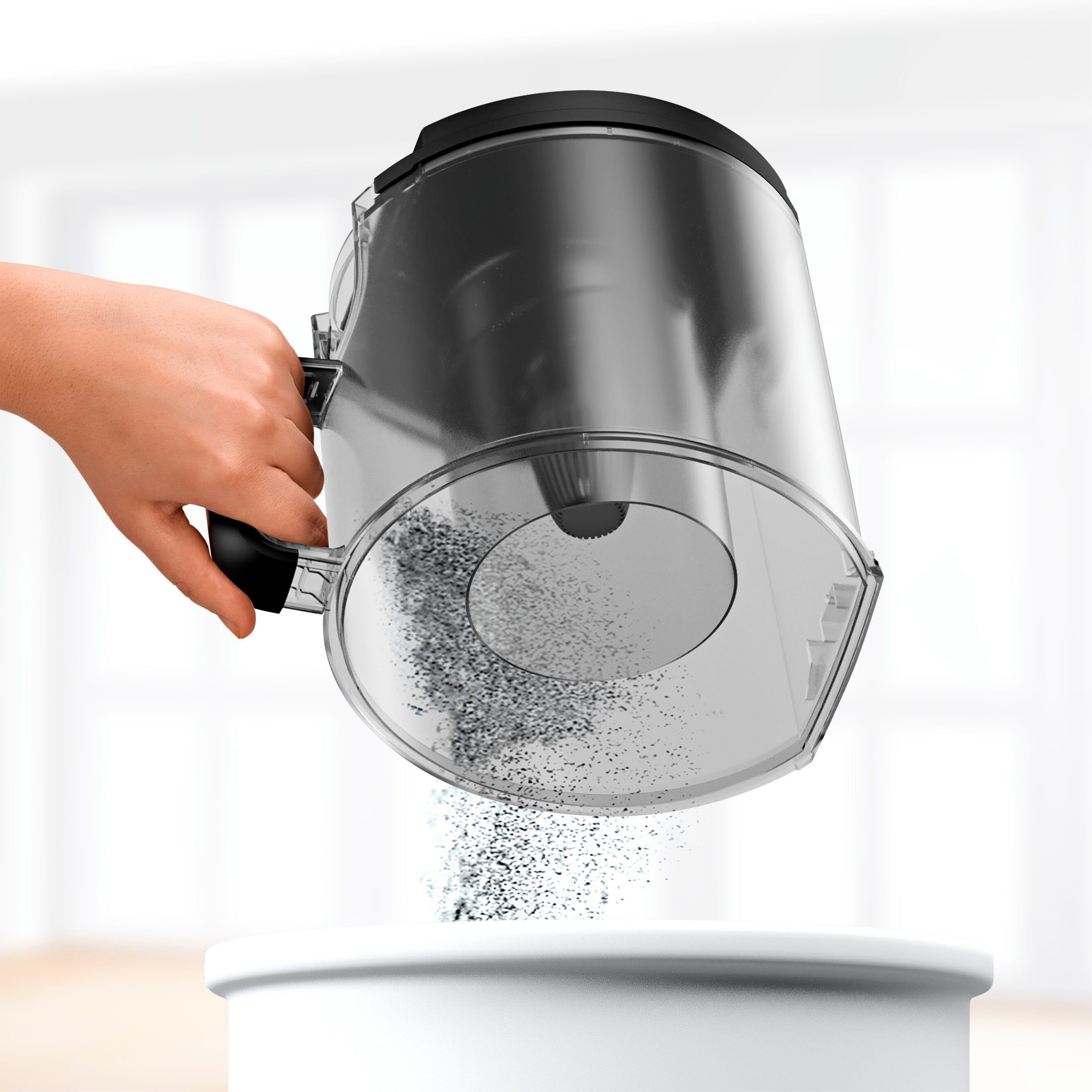 BOSCH Bodenstaubsauger BGC41LSIL ProSilence, 600 W, beutellos, extra leise, HEPA Hygienefilter ideal für Allergiker