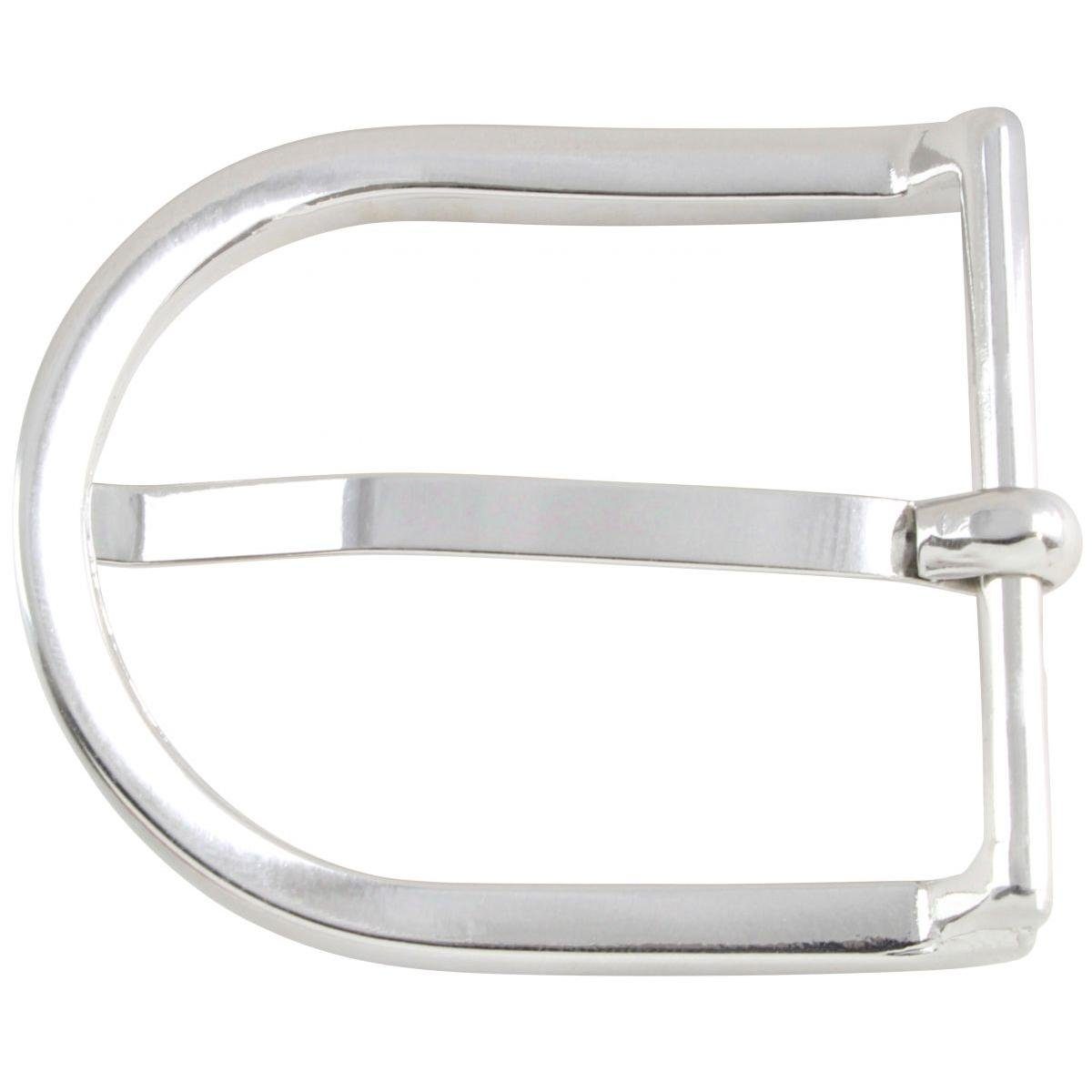 BELTINGER Gürtelschnalle Gürtelschnalle rund 2,5 cm - Buckle Schließe Gürtelschließe 25mm Massi