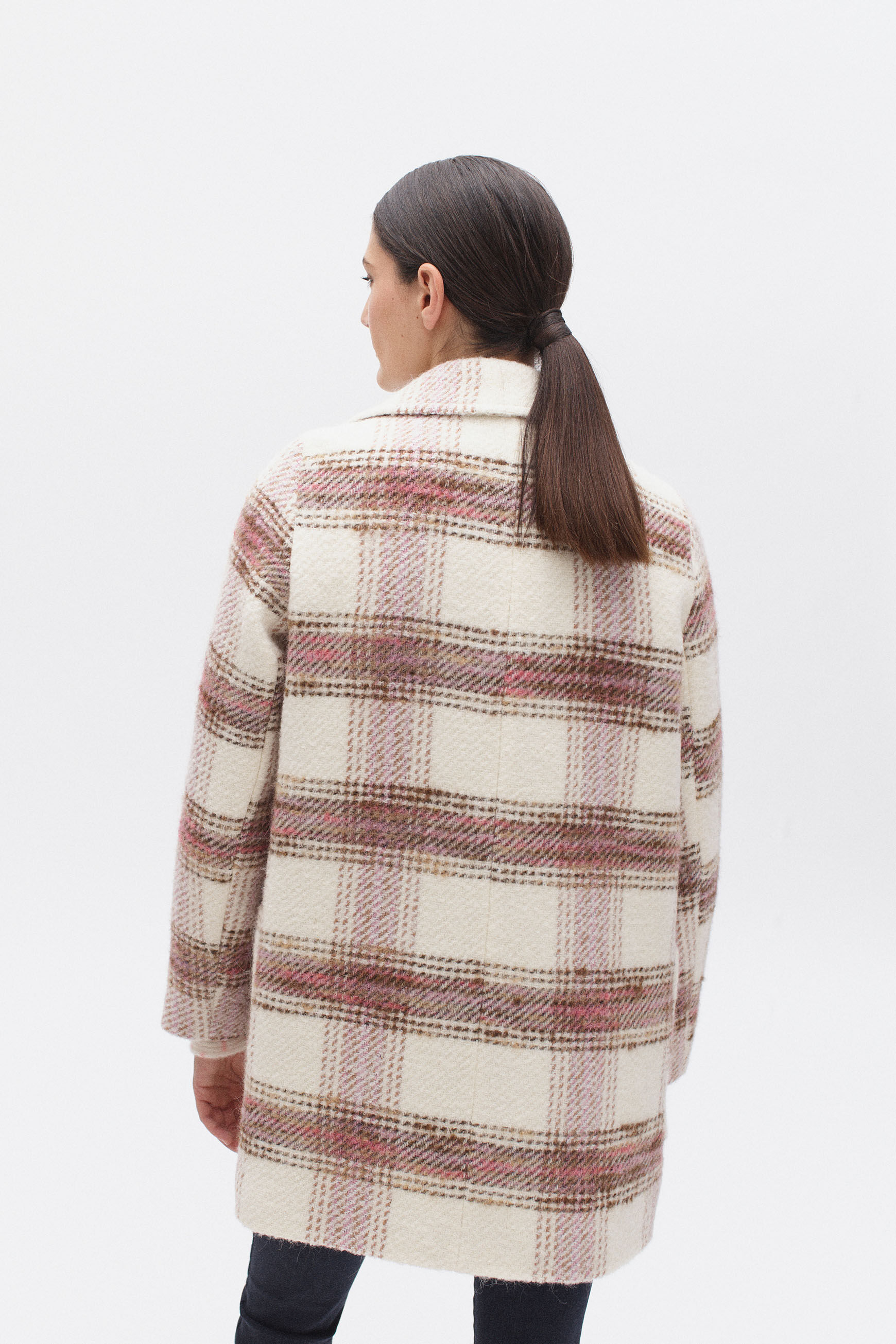 manteau benny ecru femme