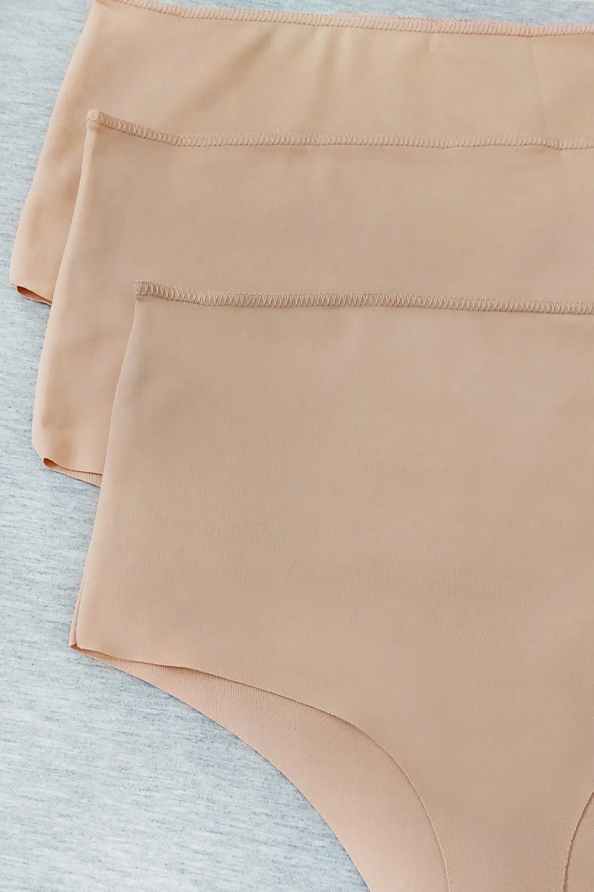 Sensu  Lasergeschnittener Damen-Tanga mit hoher Taille, 3er-Set KTS5002