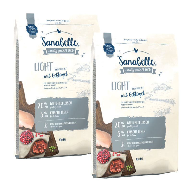 Sanabelle Trockenfutter Sanabelle Light 2x10 kg