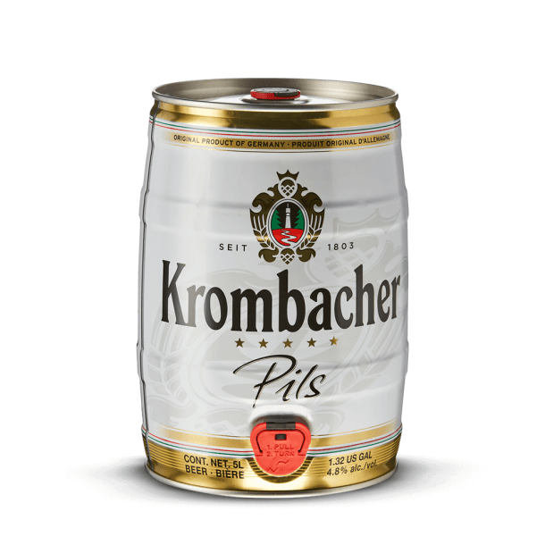 Mini-fût Krombacher Pils 5L