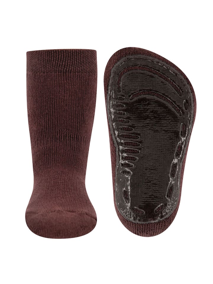 ewers Stoppersocken Uni in mahagoni günstig kaufen
