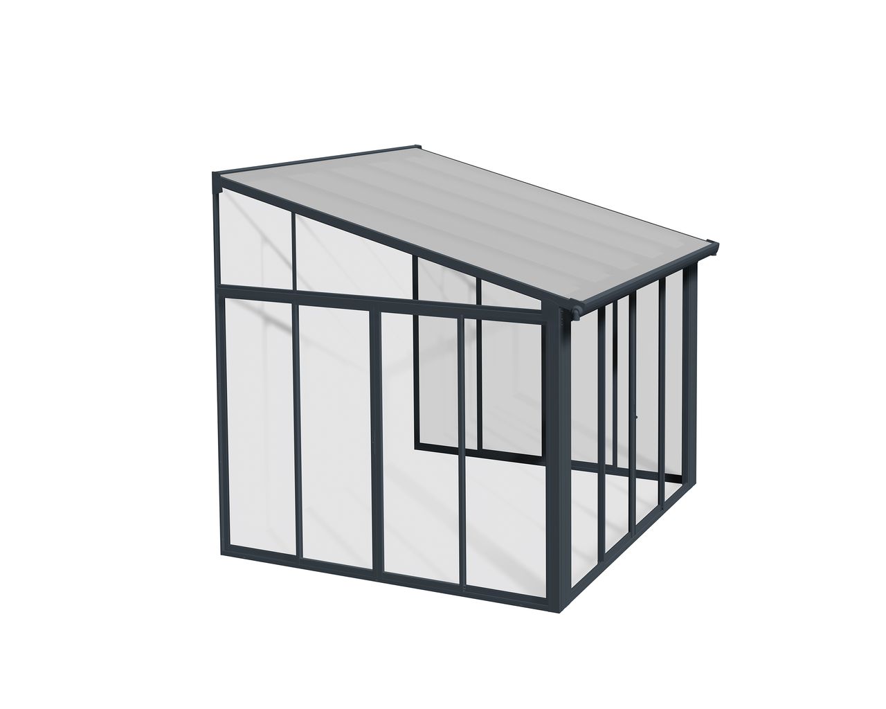 Canopia by Palram SANREMO Wintergarten 3X3.05 Grau Klar