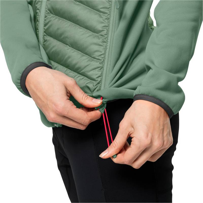 Jack Wolfskin NEBELHORN DOWN HYBRID W Daunenjacke Damen