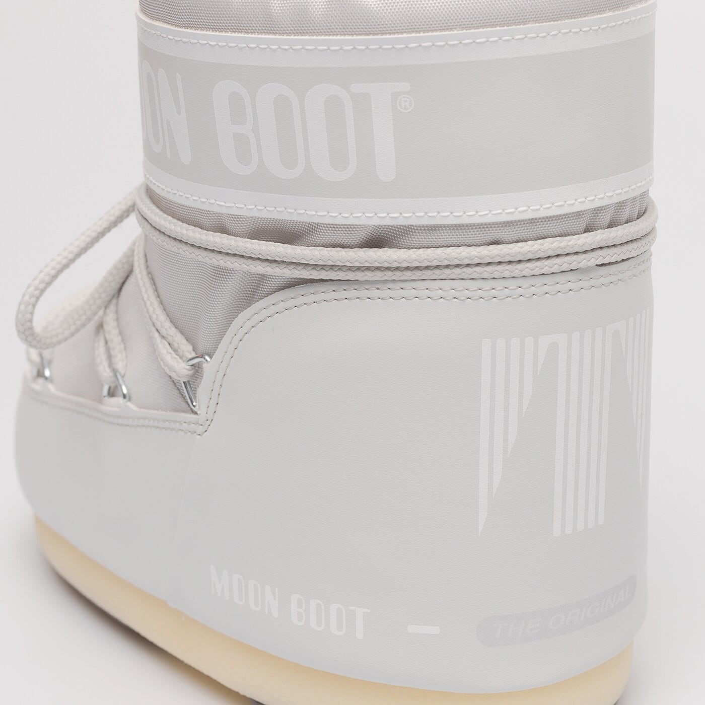 MOON BOOT ICON LOW NYLON Grau