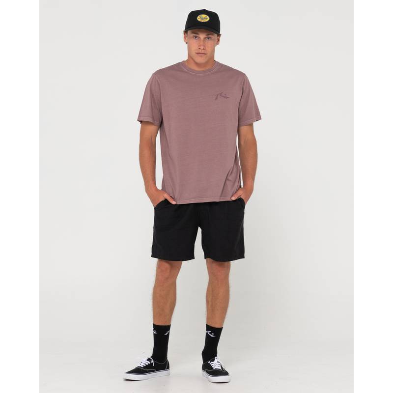RUSTY COMP WASH SHORT SLEEVE TEE T-Shirt Herren