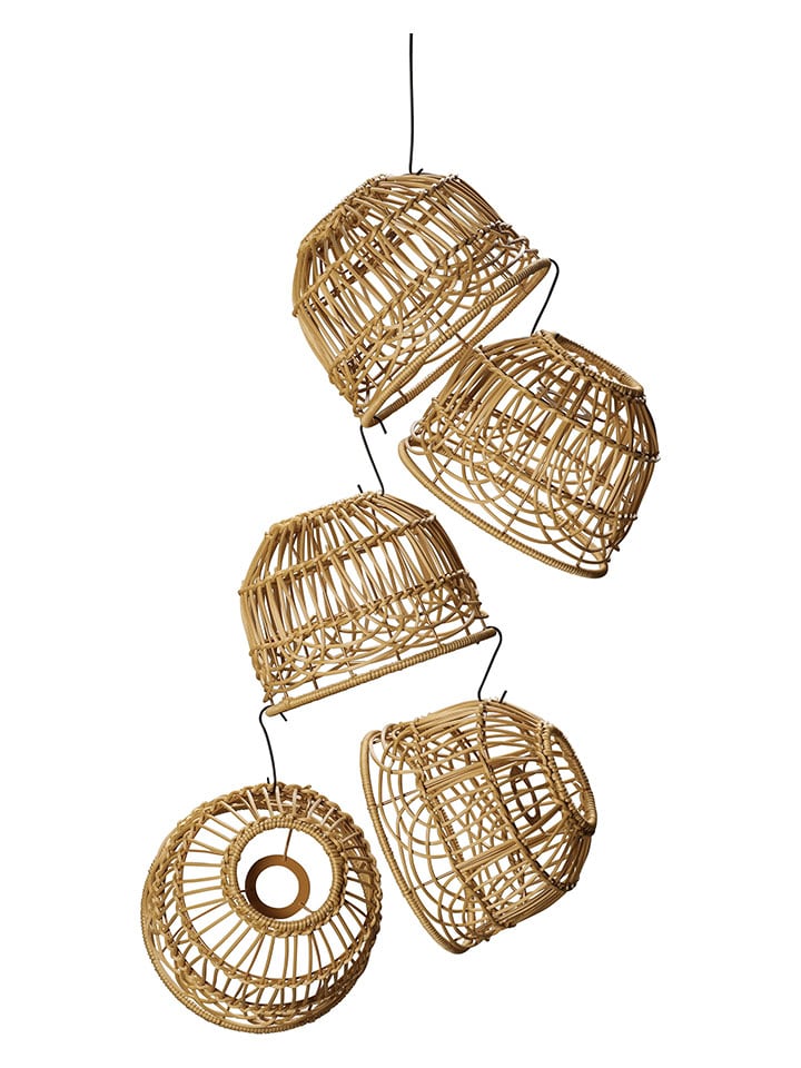 Konstsmide 5er-Set: Lampenschirme für Lichterketten in Beige - (H)8 x Ø 20 cm günstig kaufen onesize