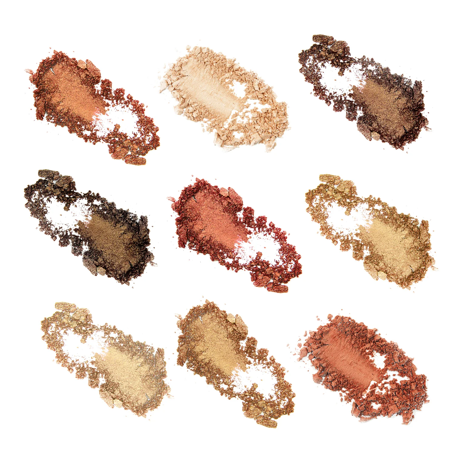 Nude Hot Eyeshadow Palette - Luomiväripaletti, Kompakti luomiväri