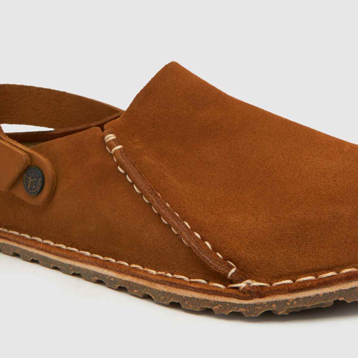 BIRKENSTOCK lutry klumpa szandál barna színben