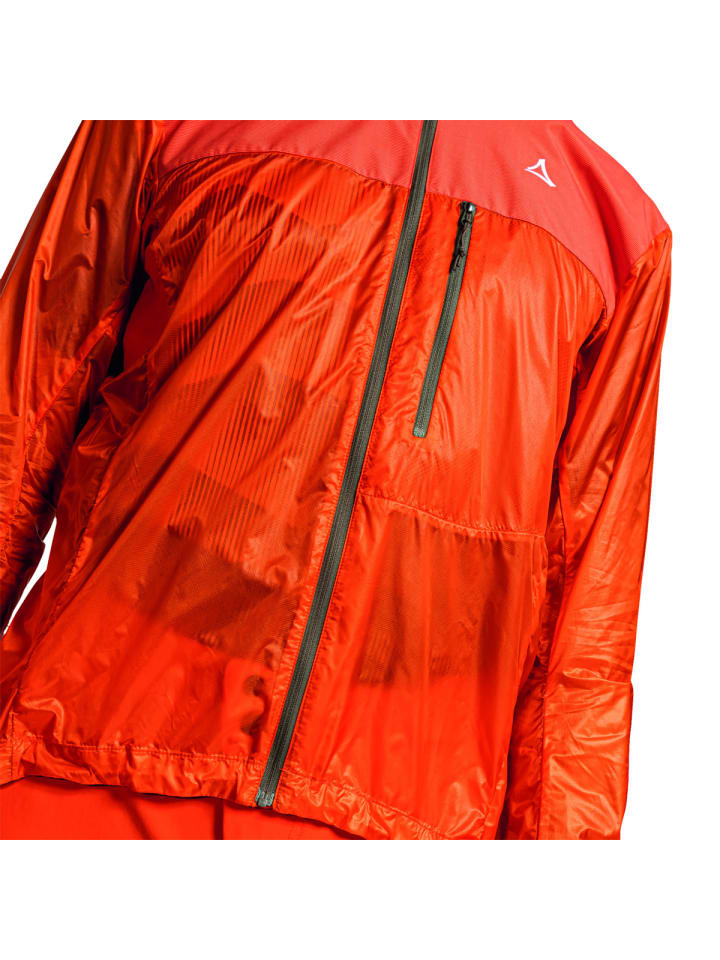 Schöffel Hybrid Jacke Flow Trail in orange günstig kaufen