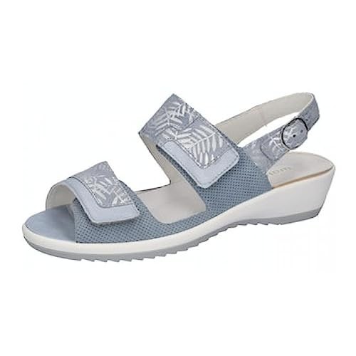 WALDLÄUFER Komfort Sandalen blau