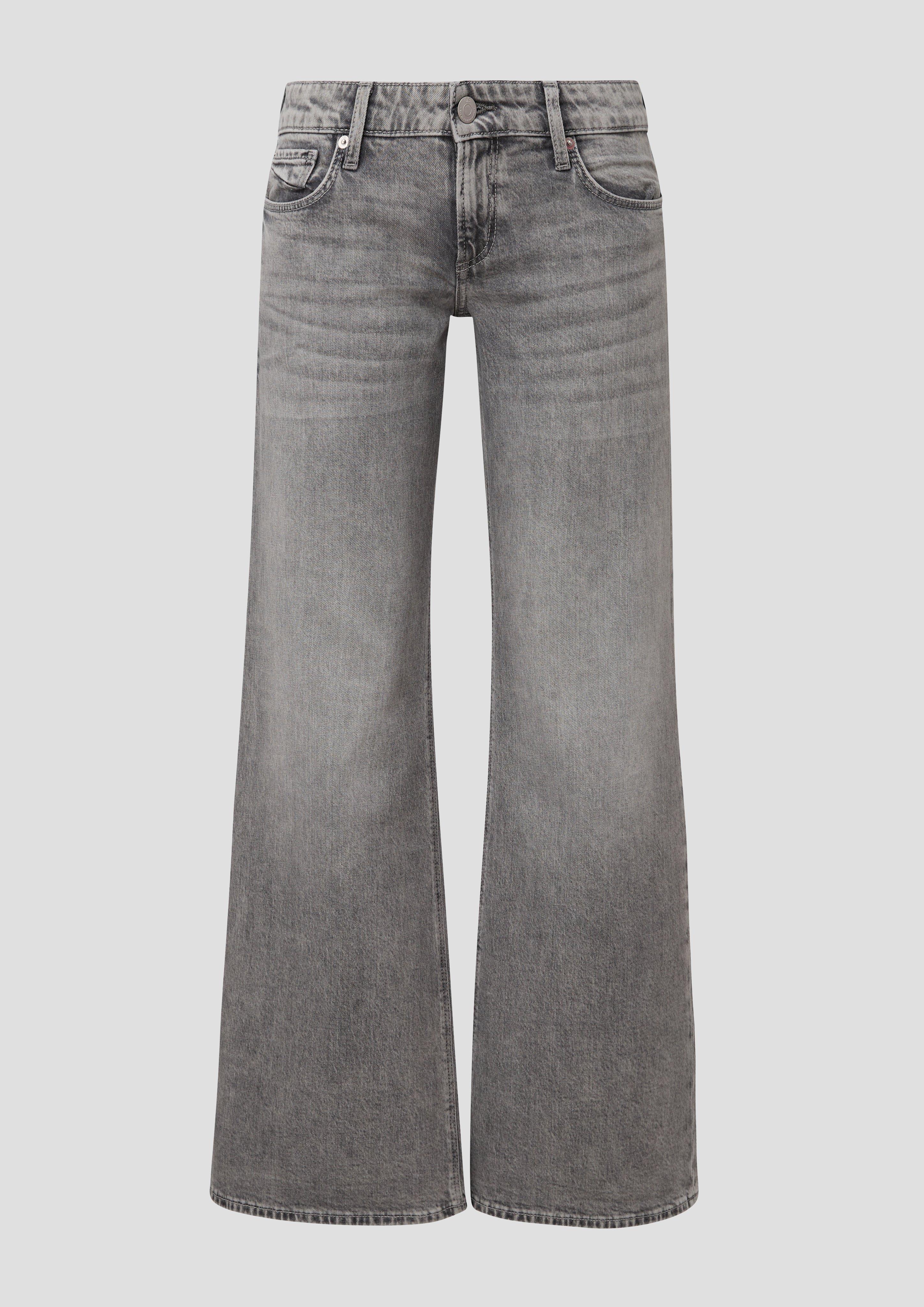 Jeans Catie / Slim Fit / Low Rise / Wide Leg / Baumwollmix  2143364-93Z7